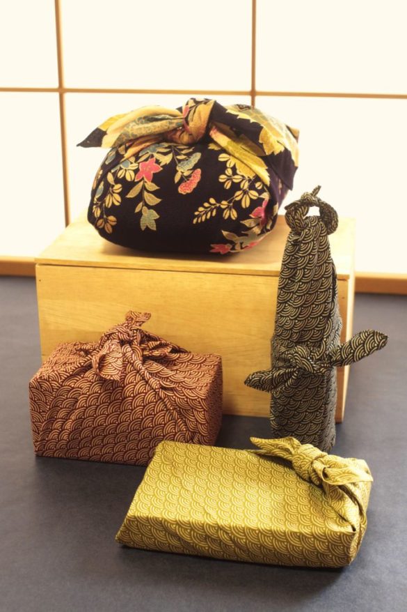 Furoshiki pour offrir des cadeaux