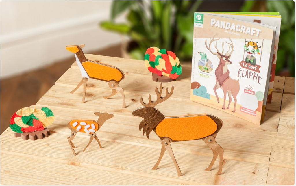 Animaux magnétiques par 4 - HOPTOYS