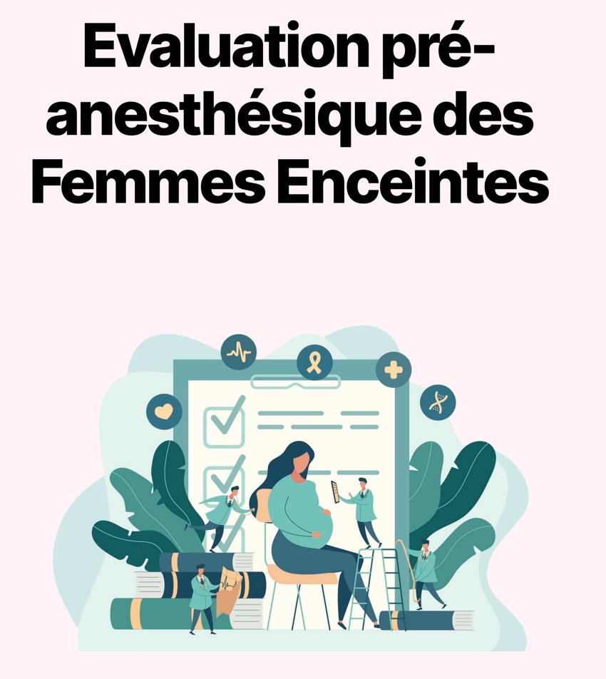 Site pré-anesthésie pour femmes enceintre